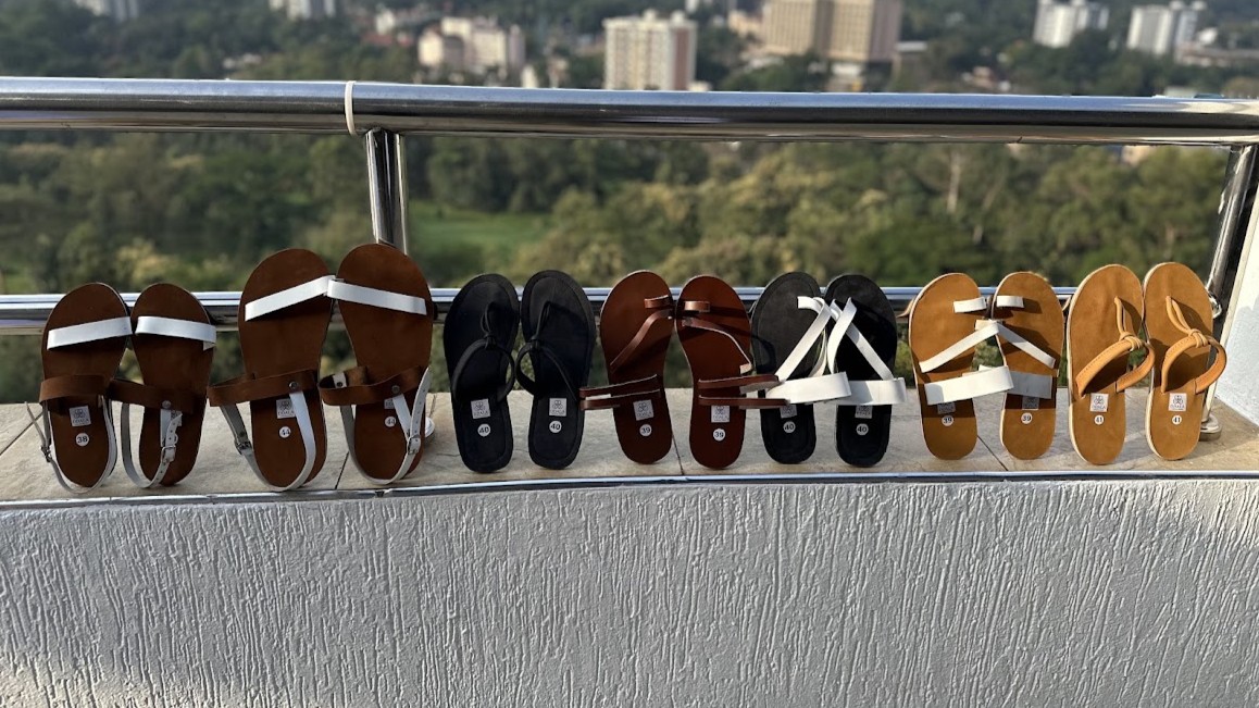 Handcrafted Ddala products on display